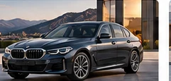 BMW 520i AI 생성 참고 이미지, 실제 출고 차량 사진 아님
